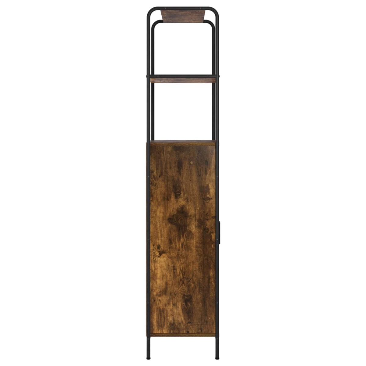 vidaXL Highboard Dąb wędzony 40 x 33 x 161 cm Drewno inżynieryjne