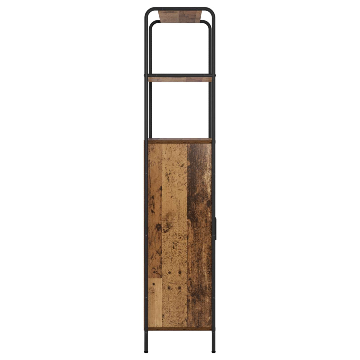 vidaXL Highboard Stare drewno 40 x 33 x 161 cm Drewno inżynieryjne