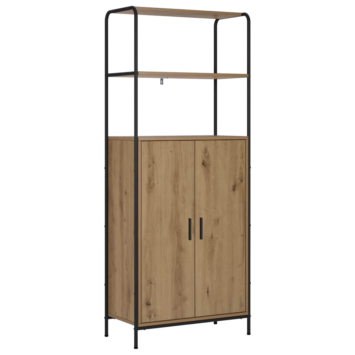 vidaXL Highboard Dąb artisan 40 x 33 x 161 cm Drewno inżynieryjne