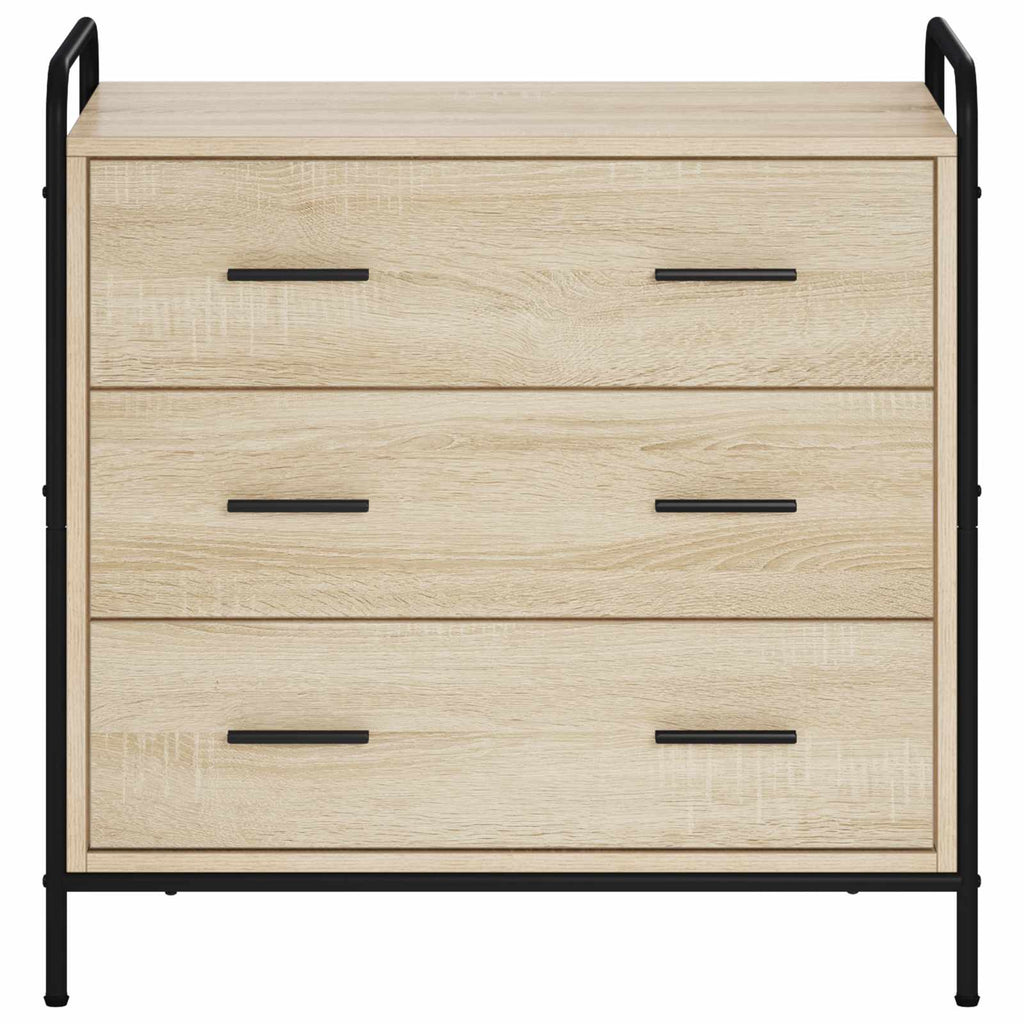 vidaXL Szafka z Szufladami dąb Sonoma 70 x 39,5 x 71 cm