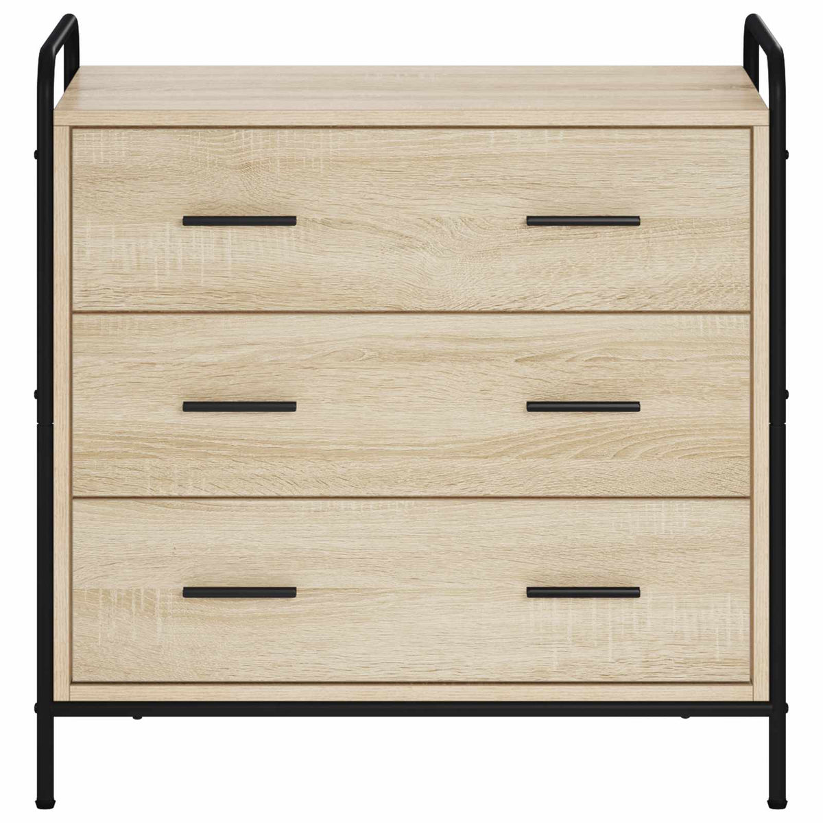 vidaXL Szafka z Szufladami dąb Sonoma 70 x 39,5 x 71 cm