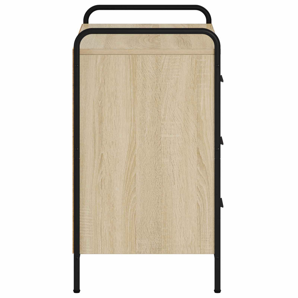 vidaXL Szafka z Szufladami dąb Sonoma 70 x 39,5 x 71 cm
