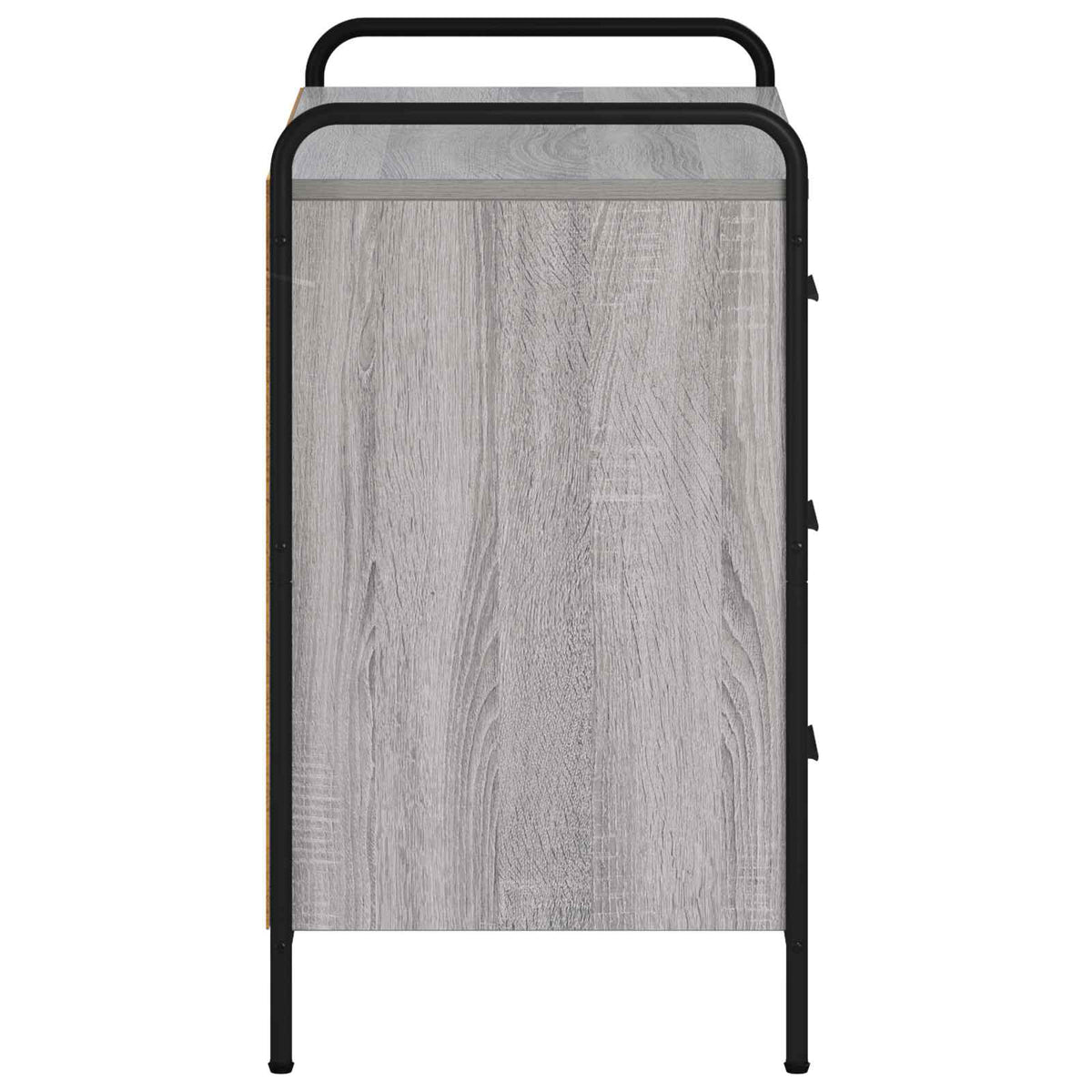 vidaXL Szafka z Szufladami Szary Sonoma 70 x 39,5 x 71 cm