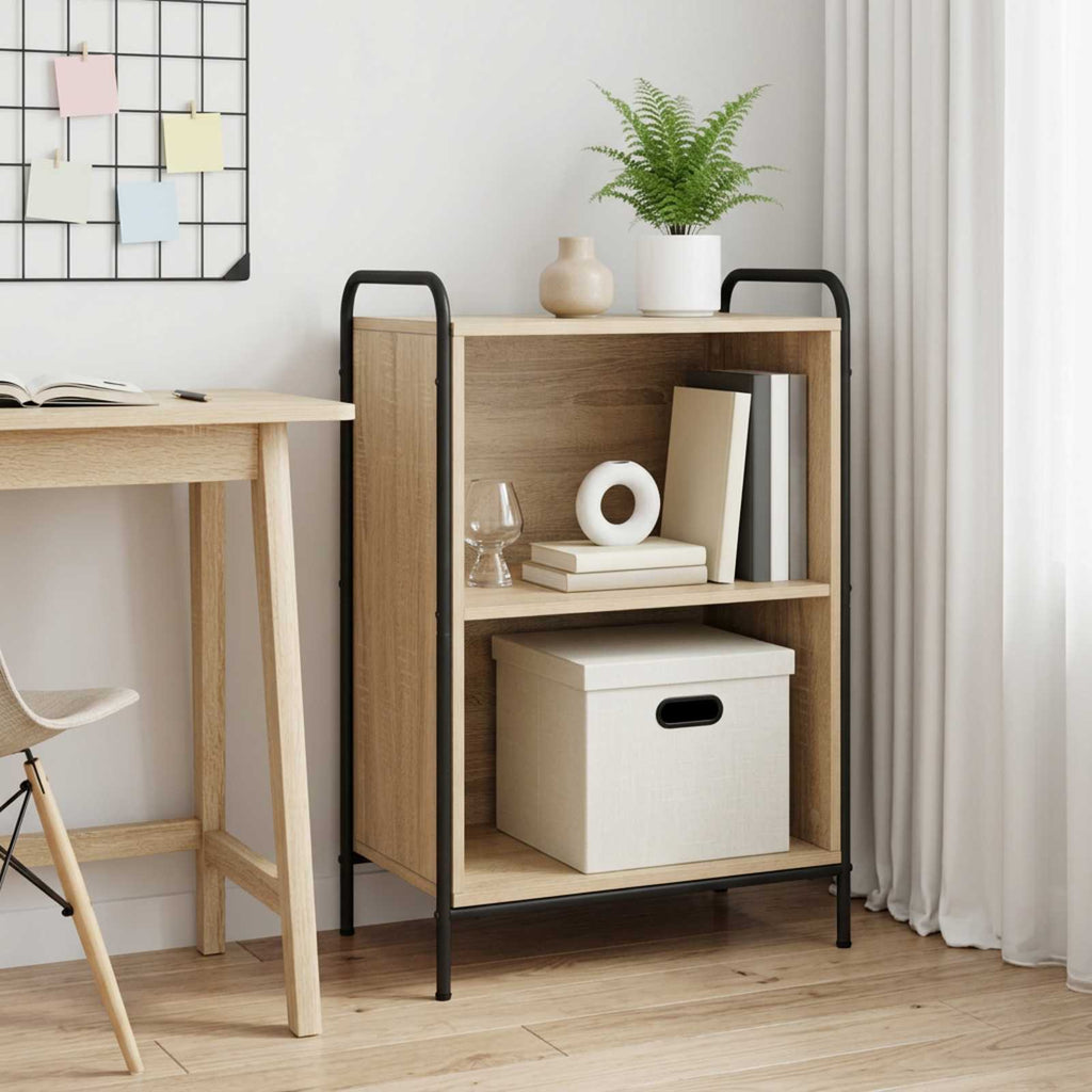 vidaXL Szafka na książki 55,5 x 33 x 174 cm Drewno inżynieryjne