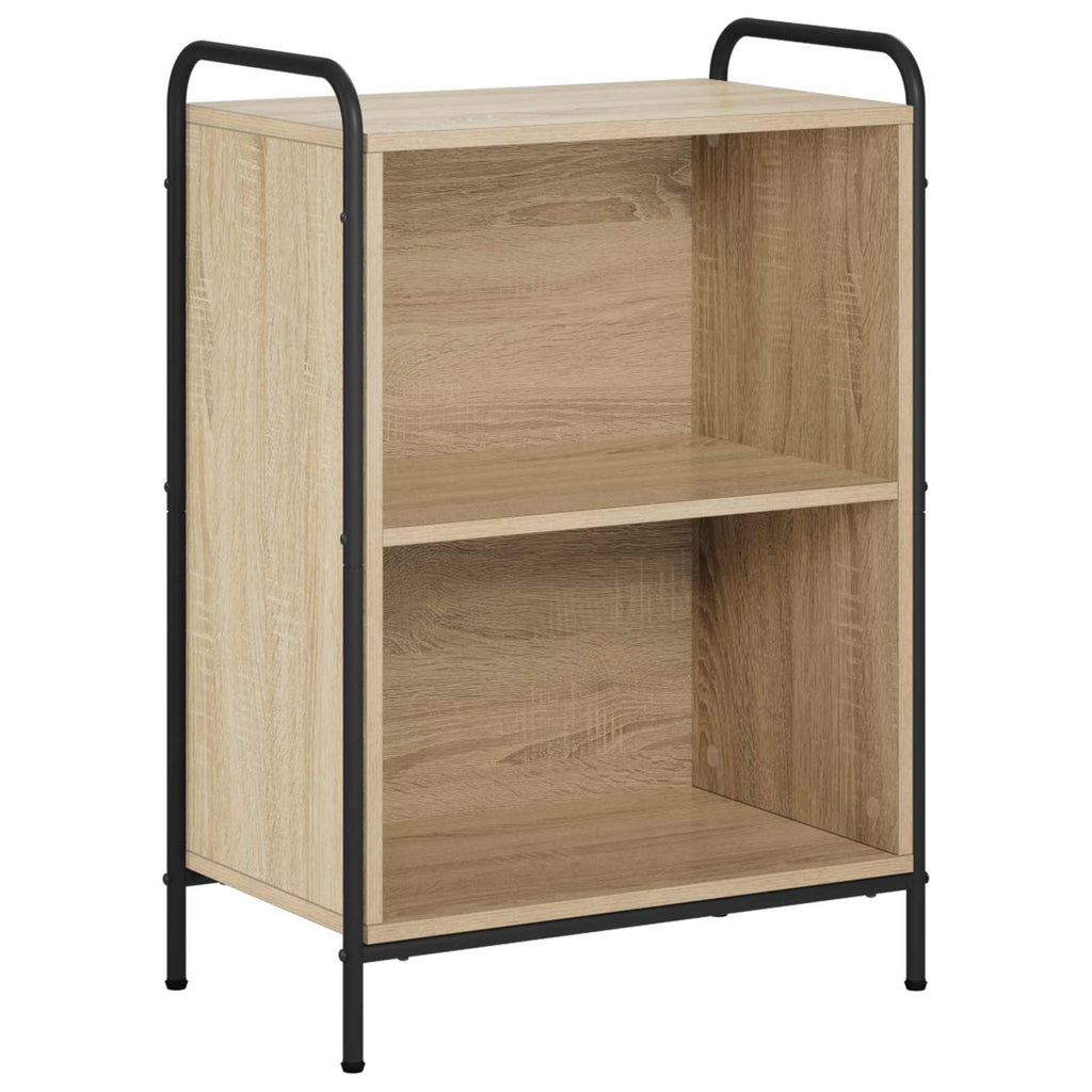 vidaXL Szafka na książki 55,5 x 33 x 174 cm Drewno inżynieryjne