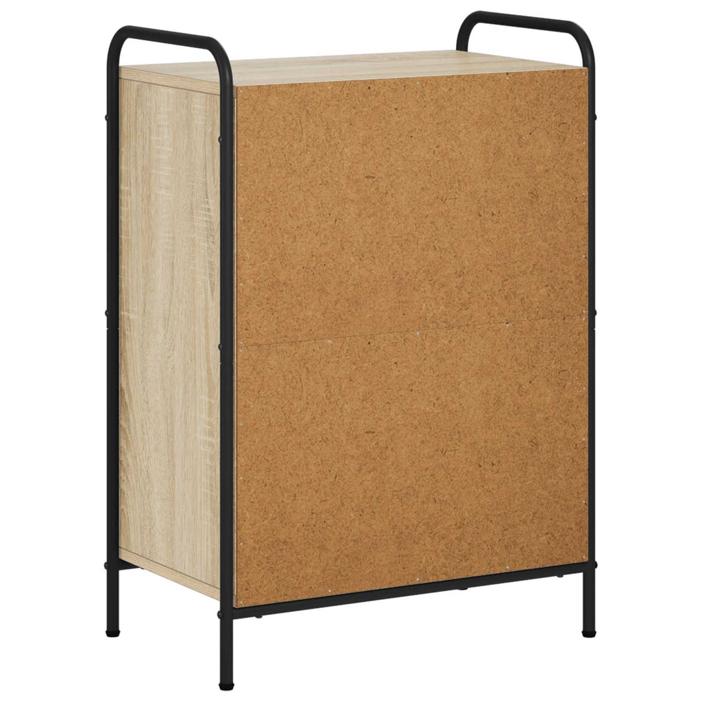 vidaXL Szafka na książki 55,5 x 33 x 174 cm Drewno inżynieryjne