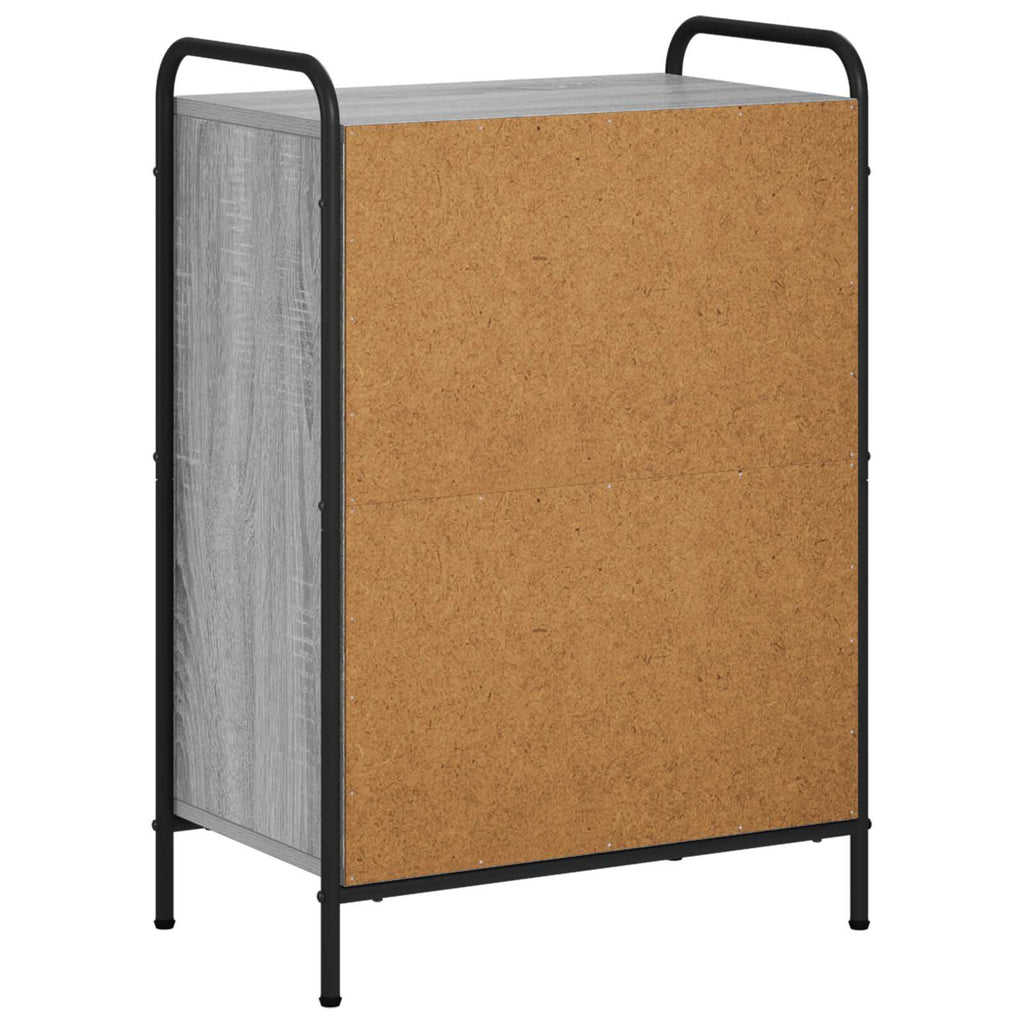 vidaXL Szafka na książki 55,5 x 33 x 174 cm Drewno inżynieryjne