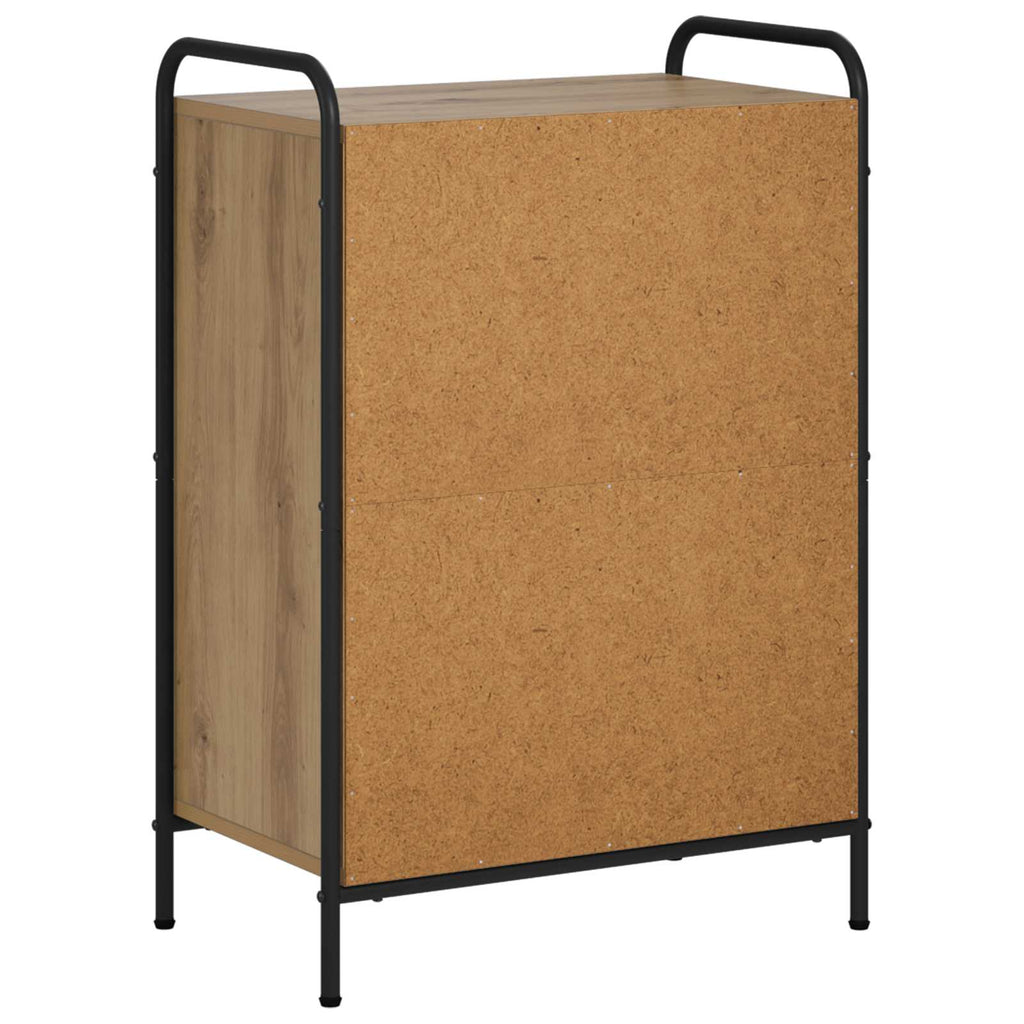 vidaXL Szafka na książki 55,5 x 33 x 174 cm Drewno inżynieryjne