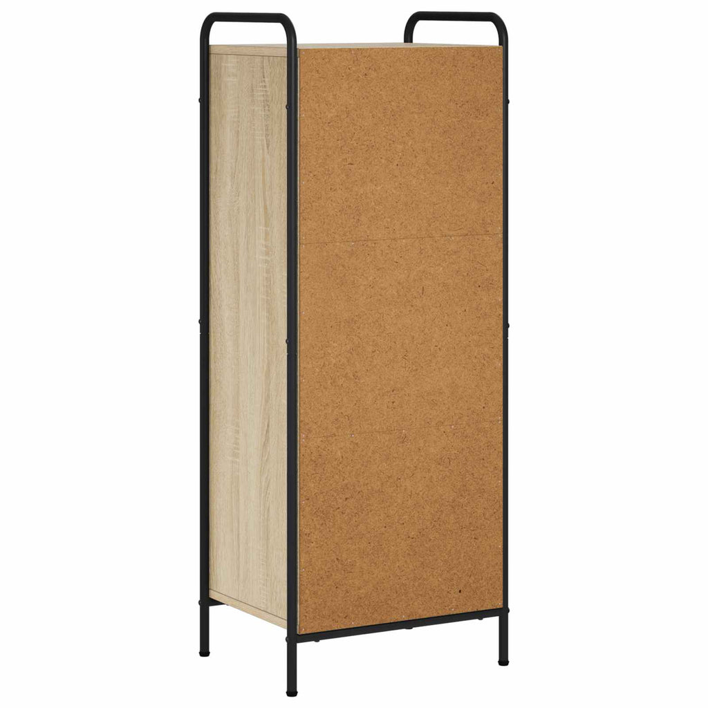 vidaXL Szafka na książki 55,5 x 33 x 174 cm Drewno inżynieryjne