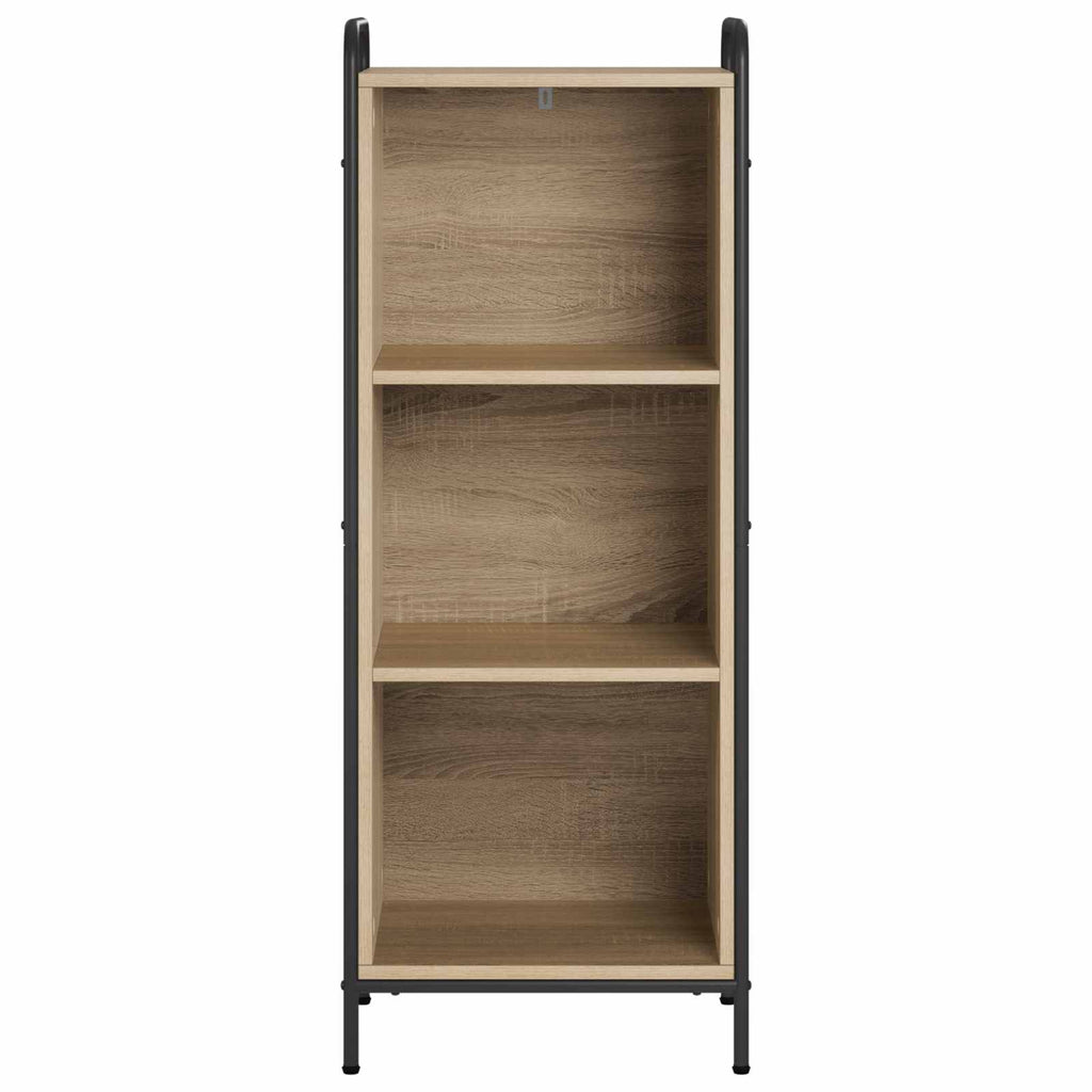 vidaXL Szafka na książki 55,5 x 33 x 174 cm Drewno inżynieryjne