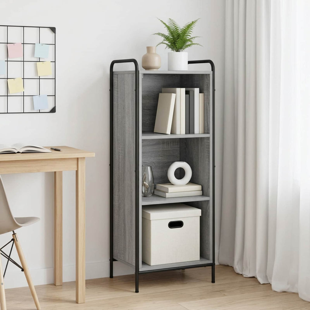 vidaXL Szafka na książki 55,5 x 33 x 174 cm Drewno inżynieryjne