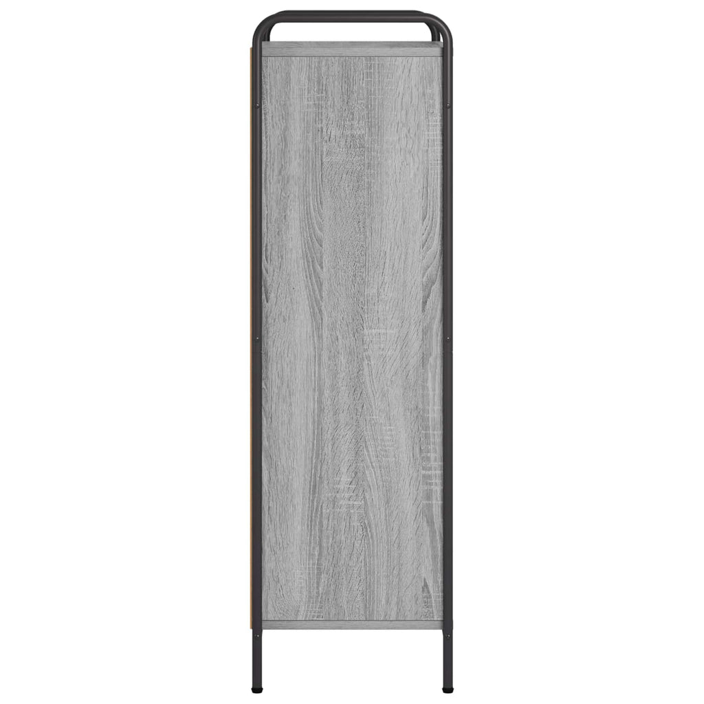 vidaXL Szafka na książki 55,5 x 33 x 174 cm Drewno inżynieryjne