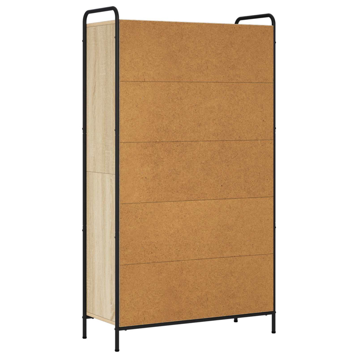 vidaXL Szafka na książki 55,5 x 33 x 174 cm Drewno inżynieryjne