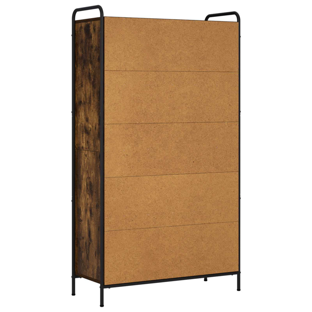 vidaXL Szafka na książki 55,5 x 33 x 174 cm Drewno inżynieryjne