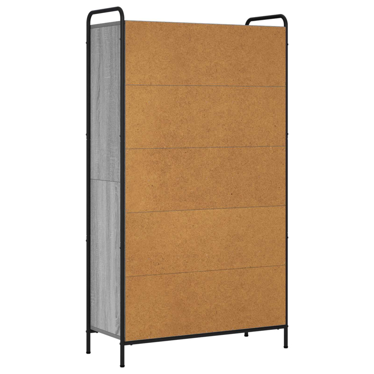 vidaXL Szafka na książki 55,5 x 33 x 174 cm Drewno inżynieryjne