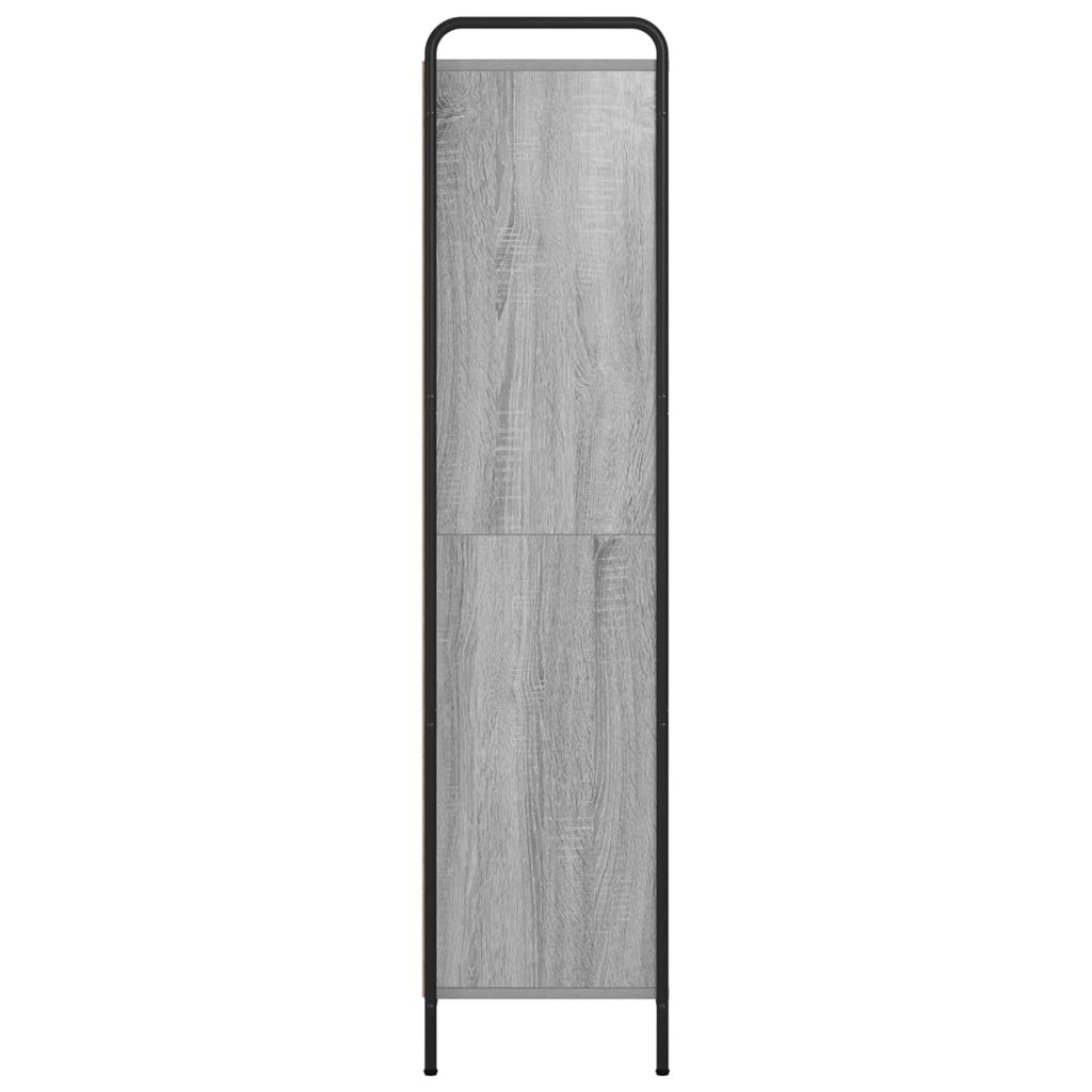 vidaXL Szafka na książki 55,5 x 33 x 174 cm Drewno inżynieryjne