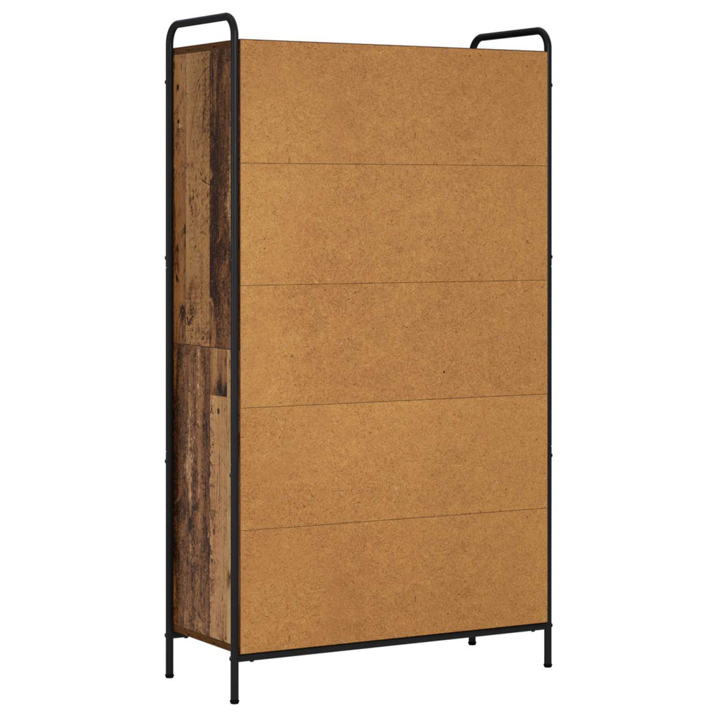 vidaXL Szafka na książki 55,5 x 33 x 174 cm Drewno inżynieryjne