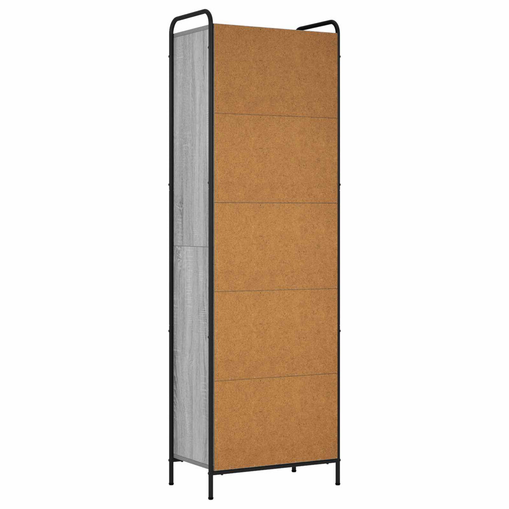 vidaXL Szafka na książki 55,5 x 33 x 174 cm Drewno inżynieryjne