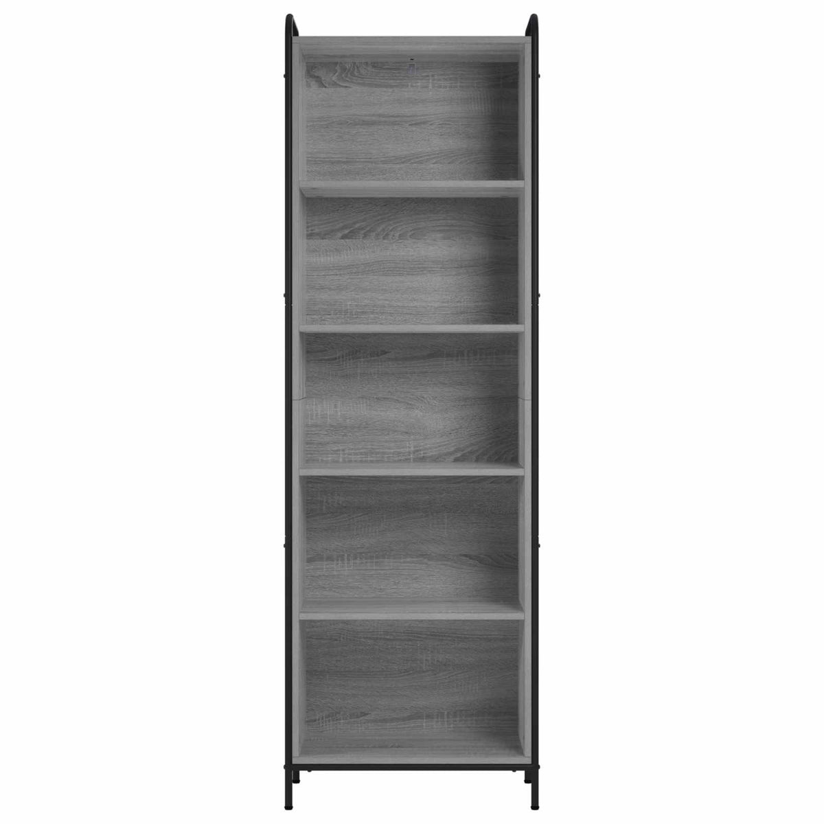 vidaXL Szafka na książki 55,5 x 33 x 174 cm Drewno inżynieryjne