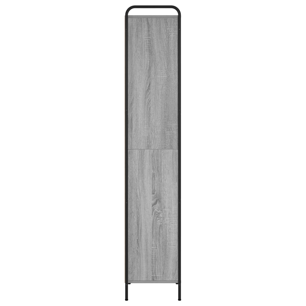 vidaXL Szafka na książki 55,5 x 33 x 174 cm Drewno inżynieryjne
