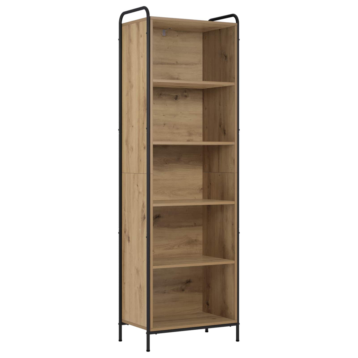 vidaXL Szafka na książki 55,5 x 33 x 174 cm Drewno inżynieryjne