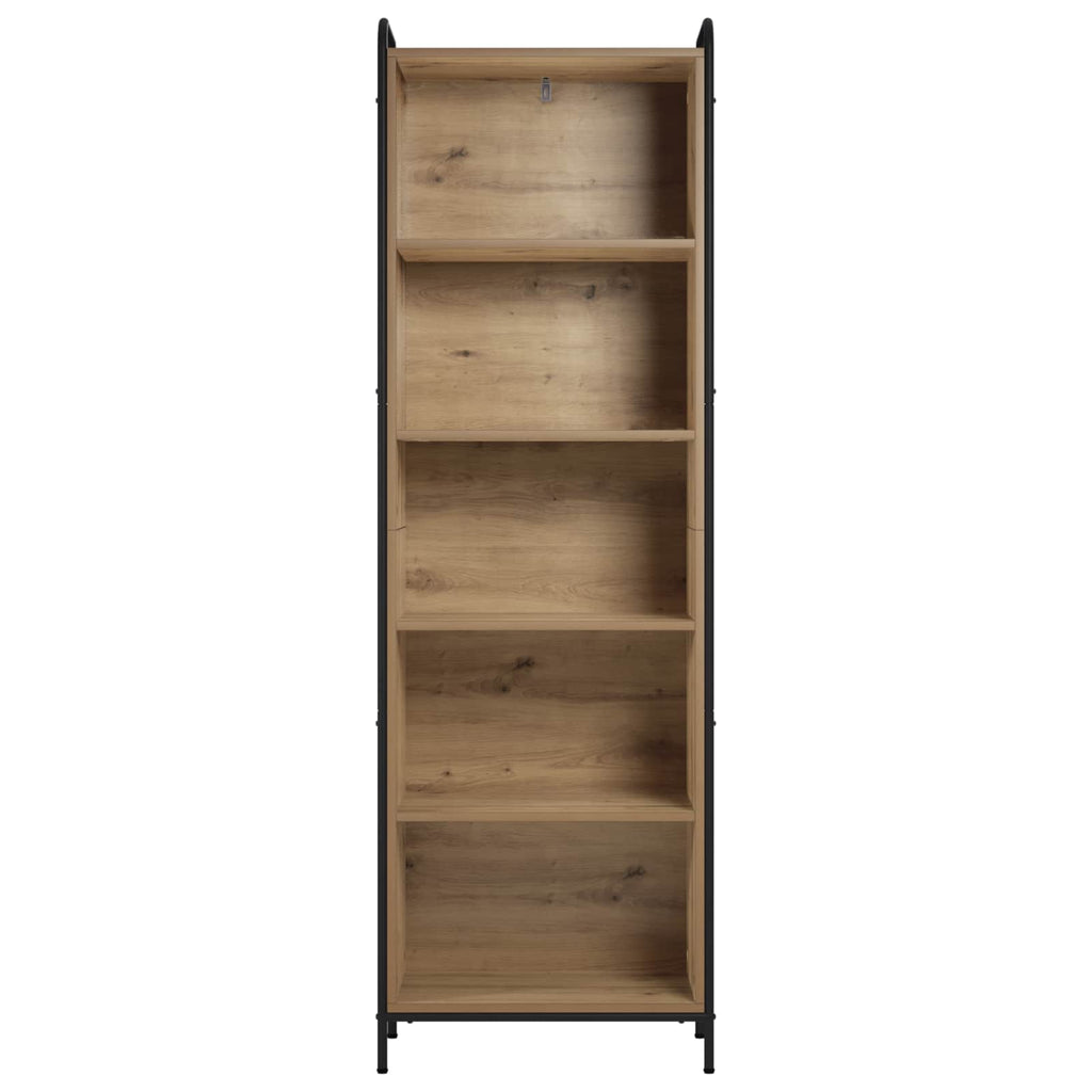 vidaXL Szafka na książki 55,5 x 33 x 174 cm Drewno inżynieryjne