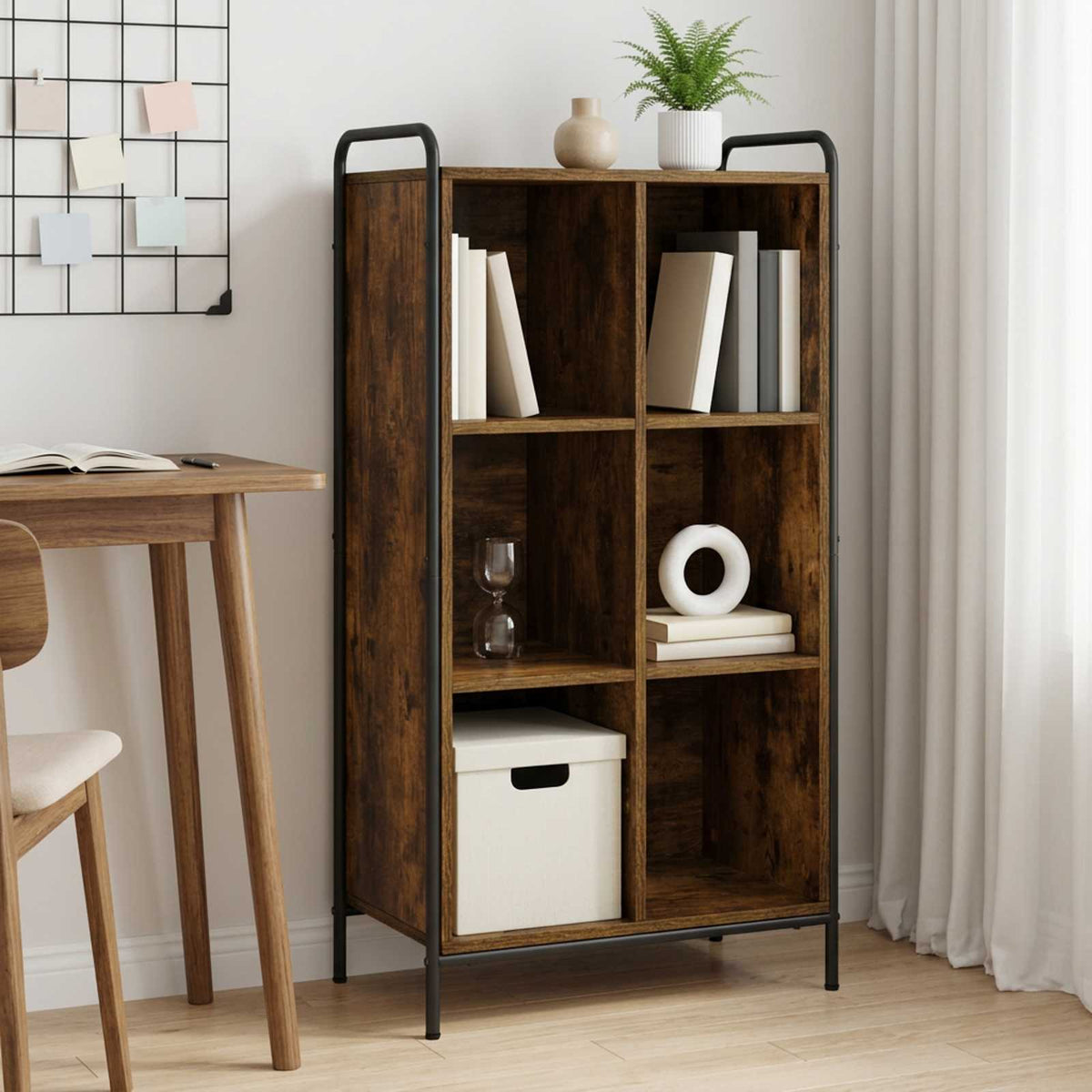 vidaXL Szafka na książki 57 x 33 x 111 cm Drewno inżynieryjne