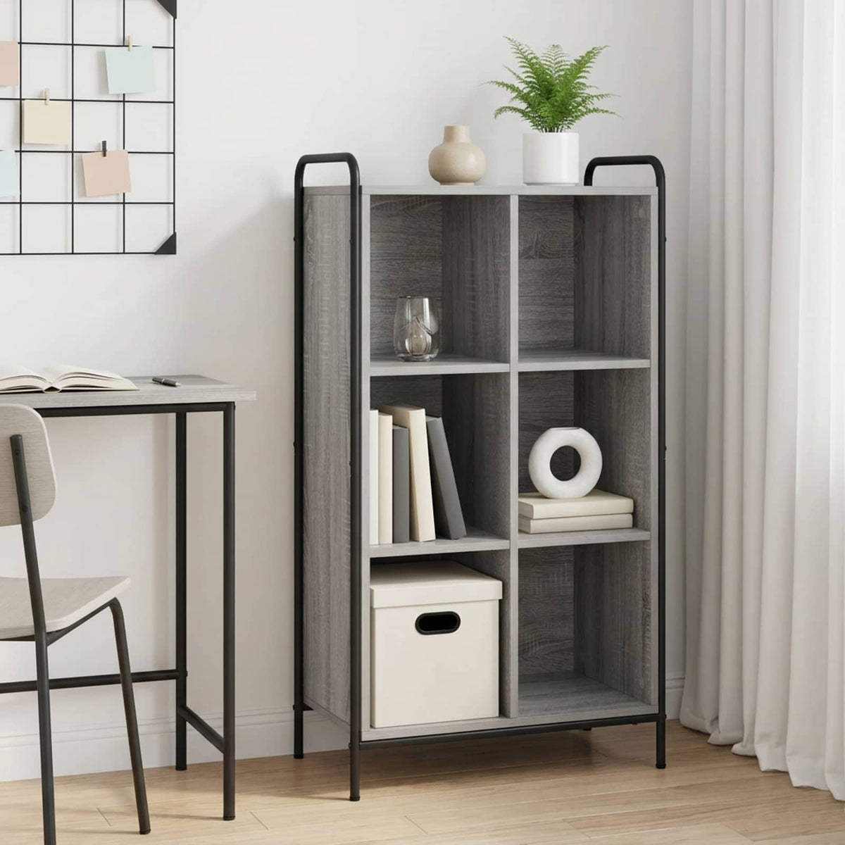 vidaXL Szafka na książki 57 x 33 x 111 cm Drewno inżynieryjne