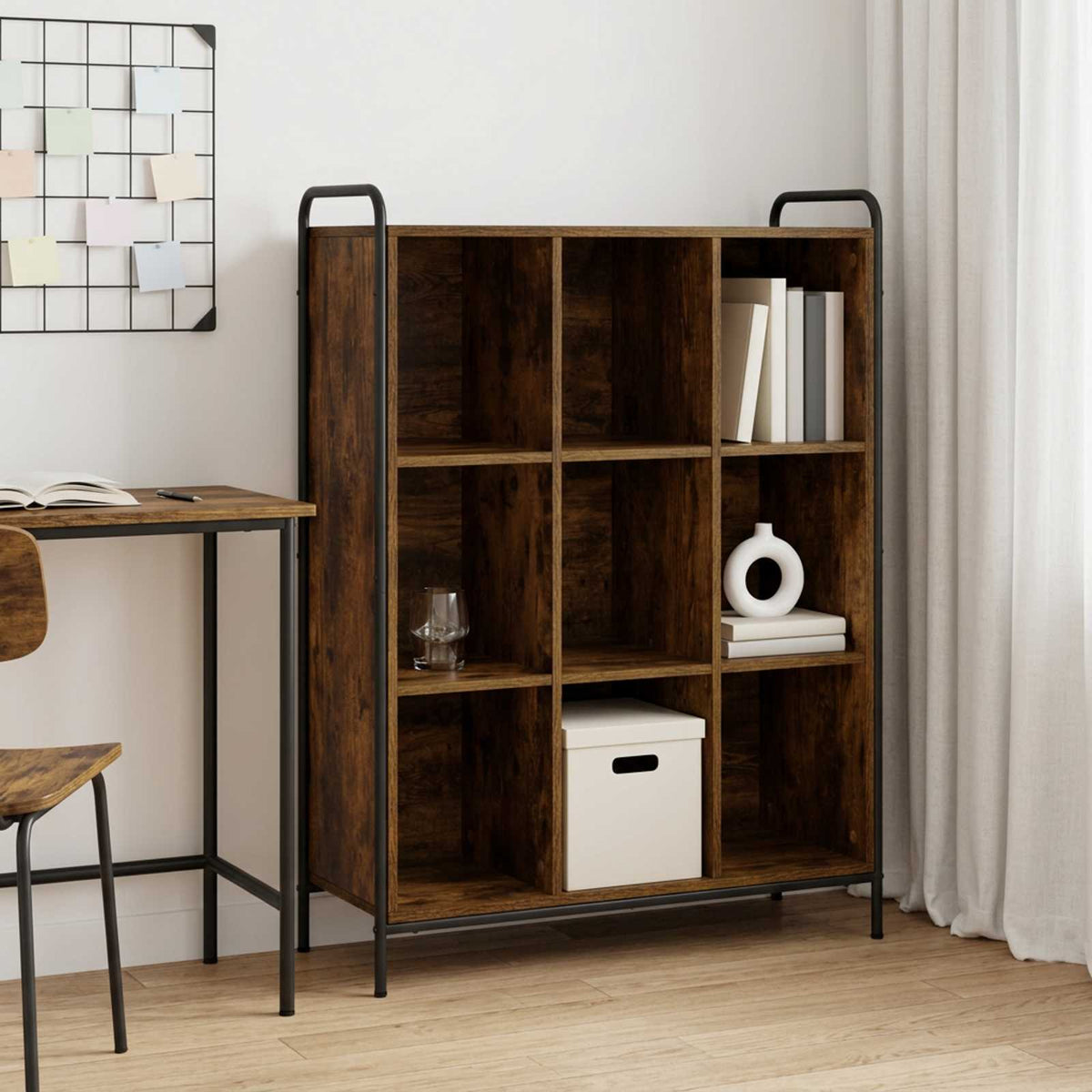 vidaXL Szafka na książki 57 x 33 x 111 cm Drewno inżynieryjne