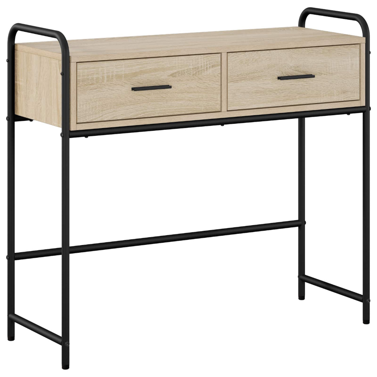vidaXL Konsola dąb Sonoma 90 x 33 x 80,5 cm Drewno inżynieryjne