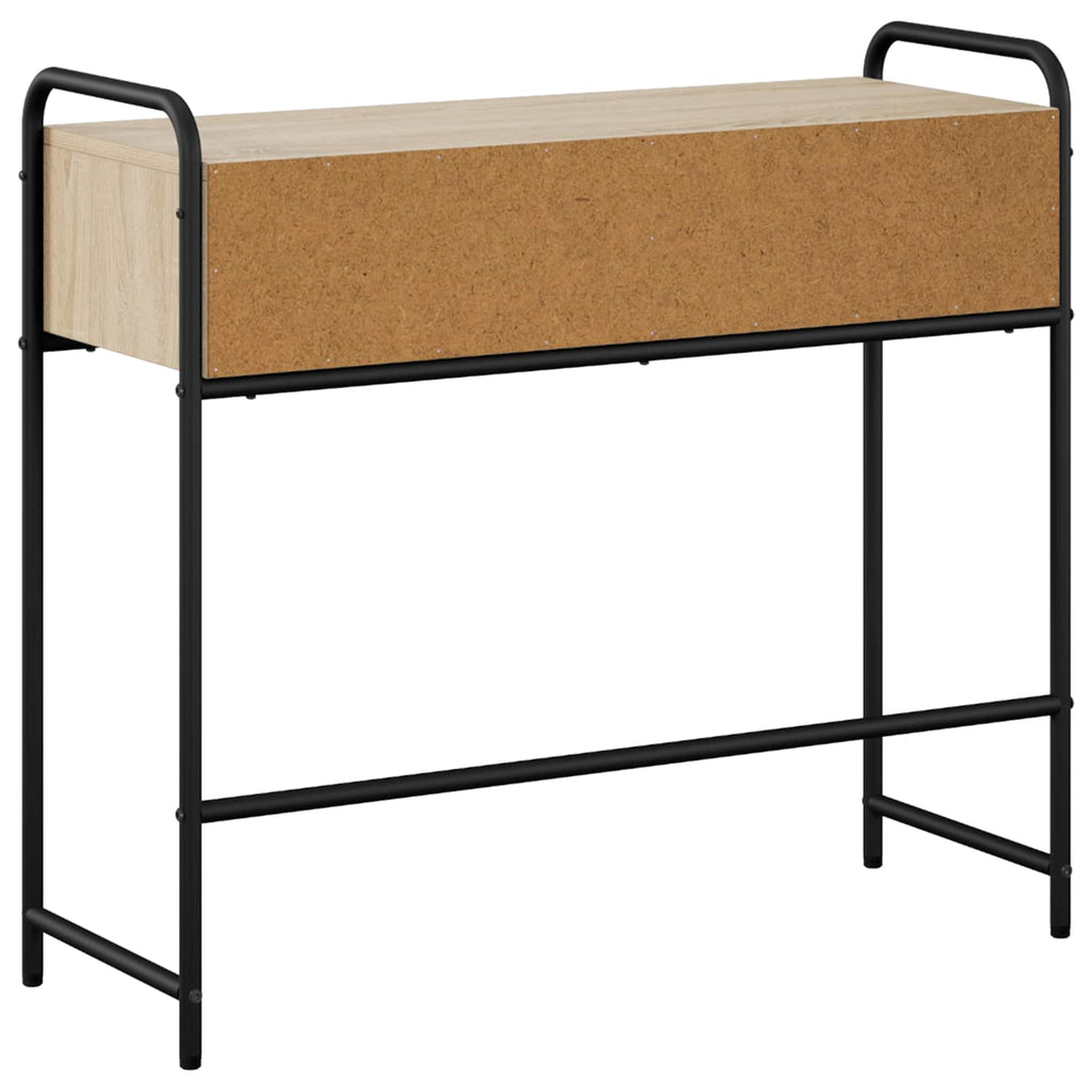 vidaXL Konsola dąb Sonoma 90 x 33 x 80,5 cm Drewno inżynieryjne