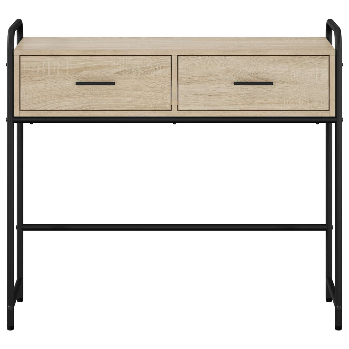 vidaXL Konsola dąb Sonoma 90 x 33 x 80,5 cm Drewno inżynieryjne