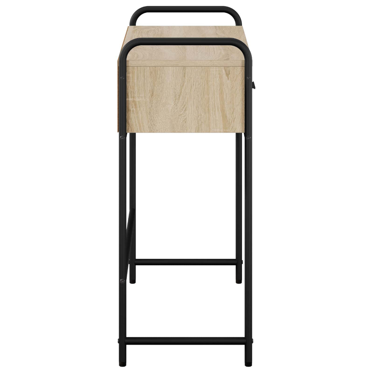 vidaXL Konsola dąb Sonoma 90 x 33 x 80,5 cm Drewno inżynieryjne