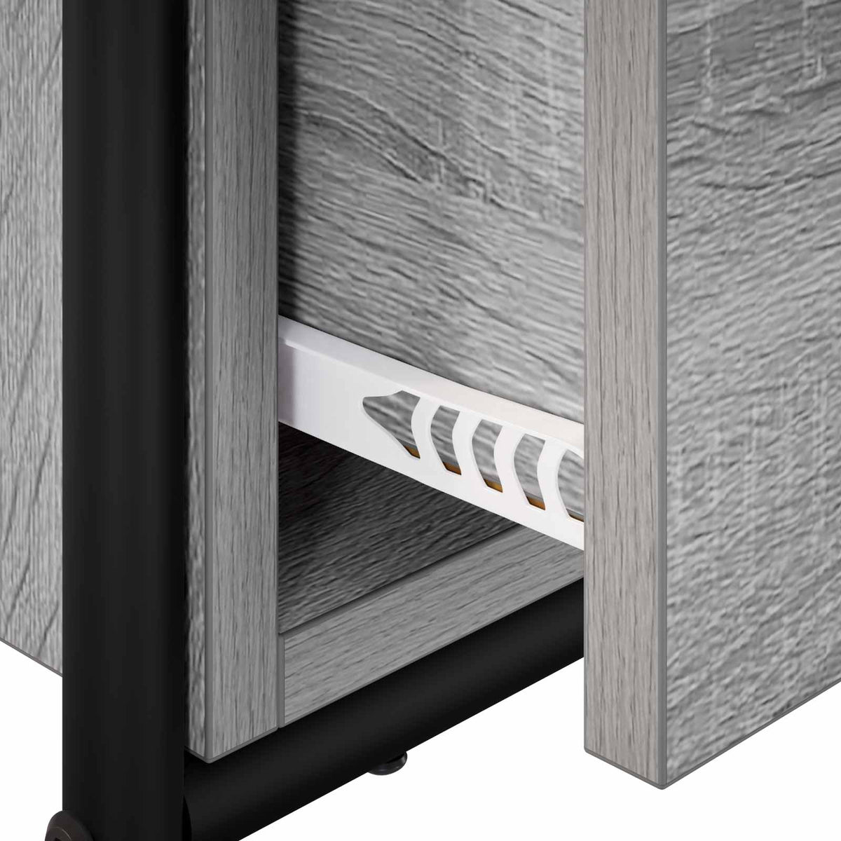 vidaXL Konsola Szary Sonoma 90 x 33 x 80,5 cm Drewno inżynieryjne
