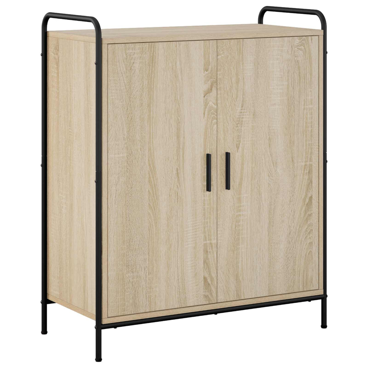 vidaXL Szafka na buty 76 x 36,5 x 93 cm Drewno inżynieryjne dąb Sonoma