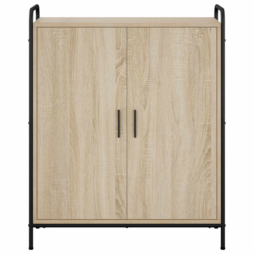 vidaXL Szafka na buty 76 x 36,5 x 93 cm Drewno inżynieryjne dąb Sonoma