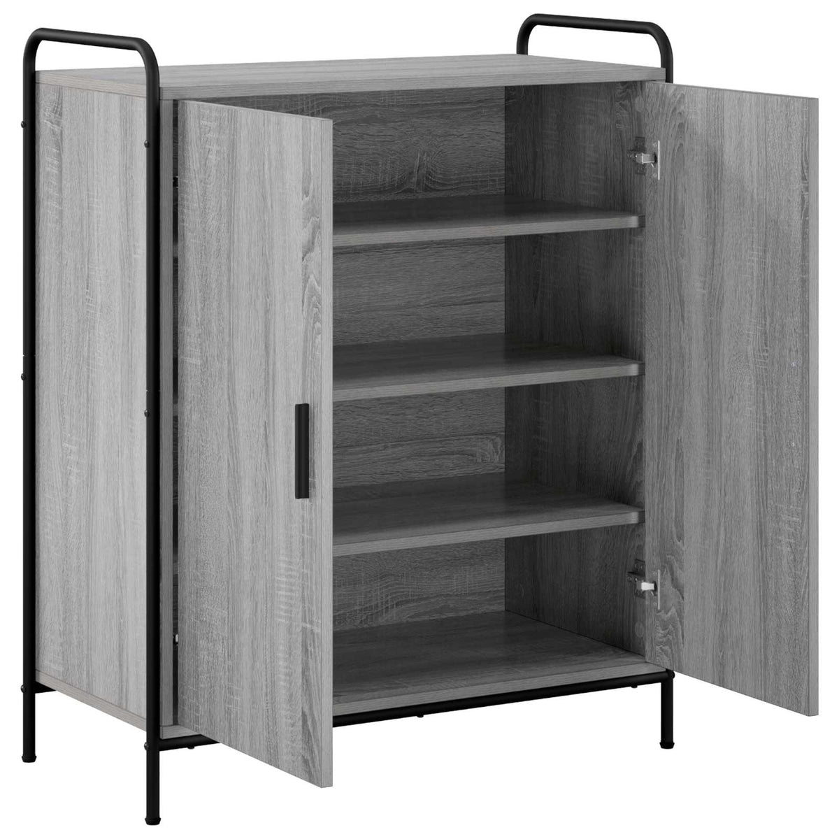 vidaXL Szafka na buty 76 x 36,5 x 93 cm Drewno inżynieryjne