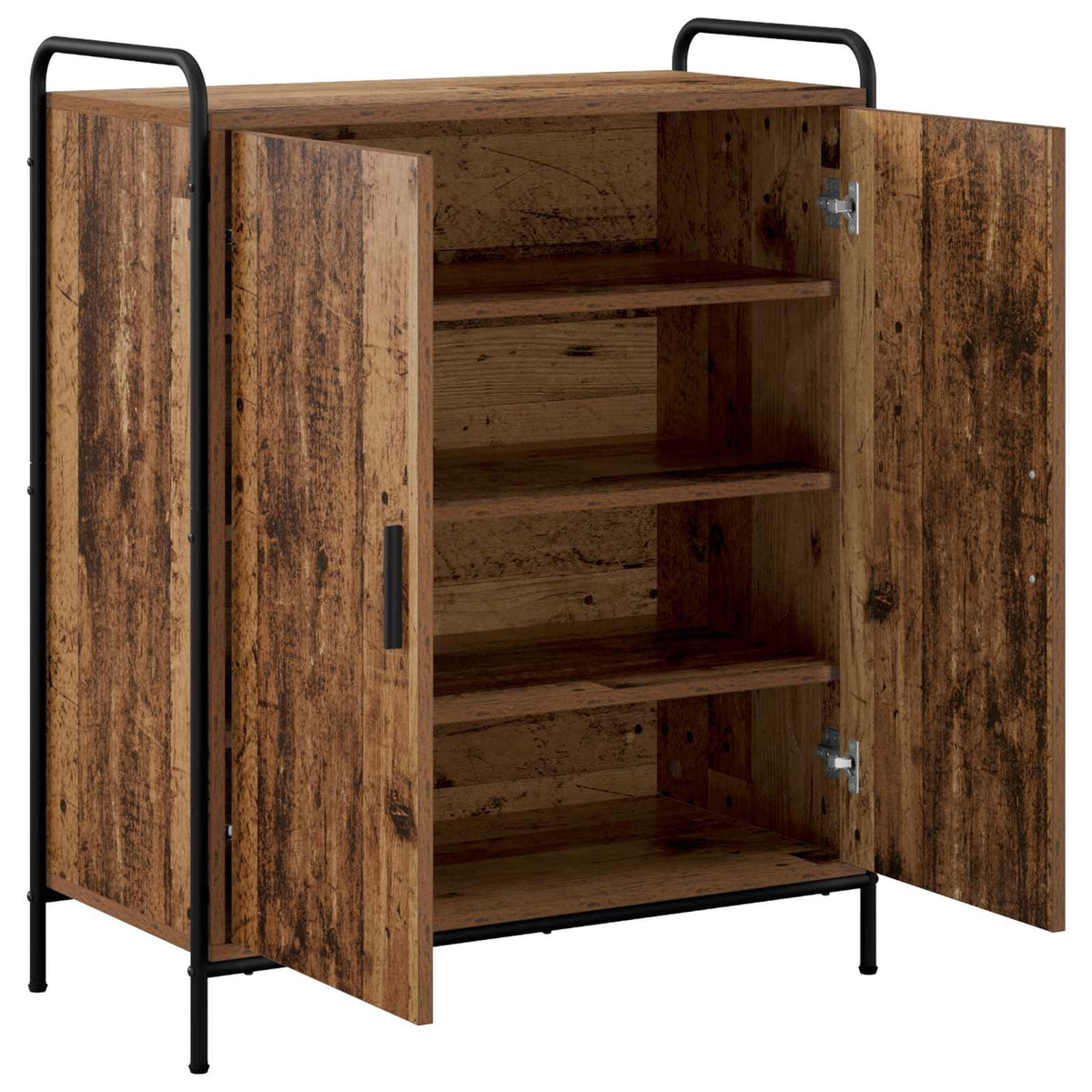vidaXL Szafka na buty 76 x 36,5 x 93 cm Drewno inżynieryjne