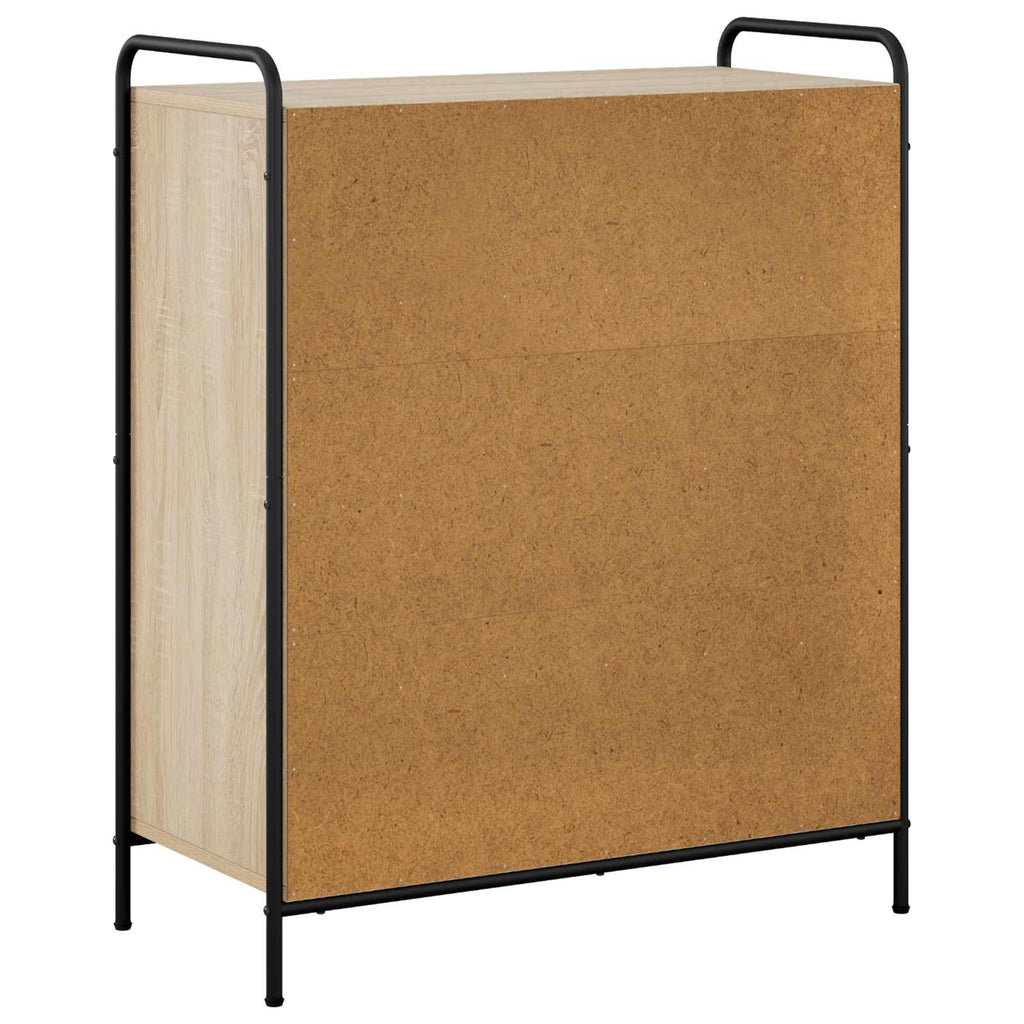 vidaXL Szafka na buty 76 x 36,5 x 93 cm Drewno inżynieryjne dąb Sonoma