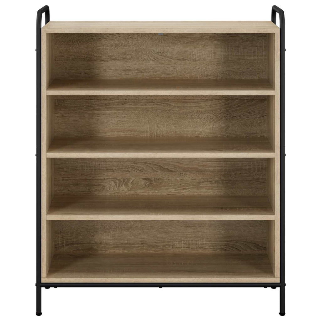 vidaXL Szafka na buty 76 x 36,5 x 93 cm Drewno inżynieryjne dąb Sonoma