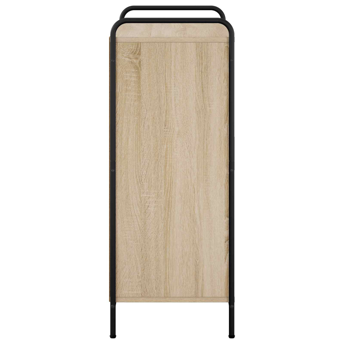 vidaXL Szafka na buty 76 x 36,5 x 93 cm Drewno inżynieryjne dąb Sonoma