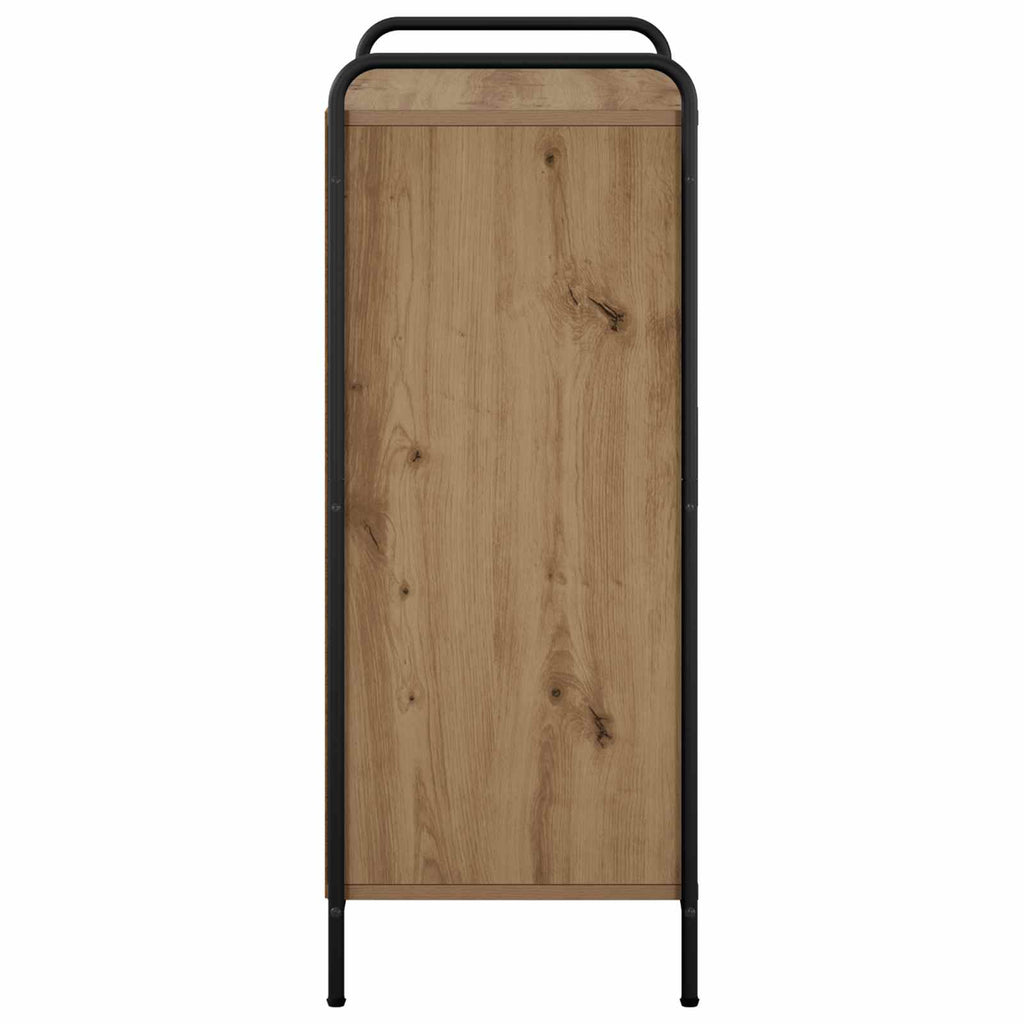 vidaXL Szafka na buty 76 x 36,5 x 93 cm Drewno inżynieryjne