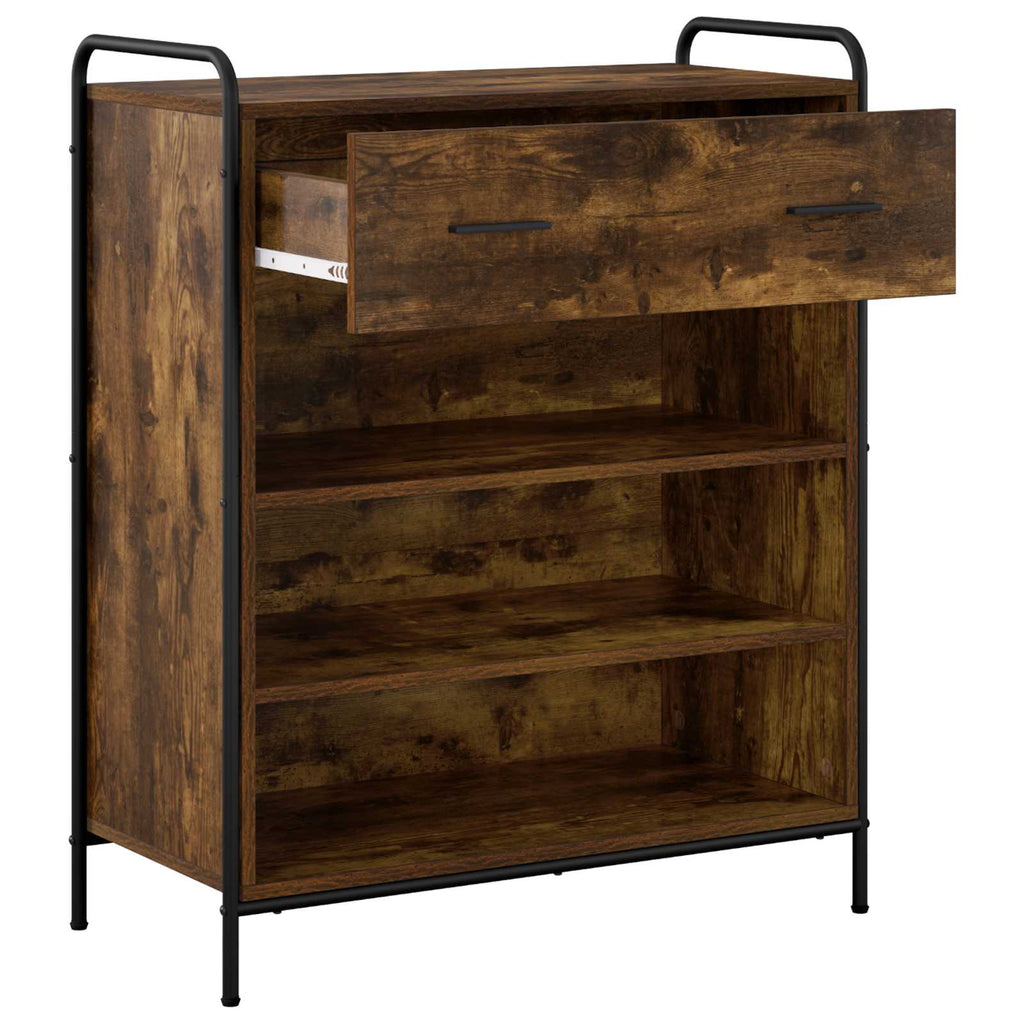 vidaXL Szafka na buty 76 x 36,5 x 93 cm Drewno inżynieryjne