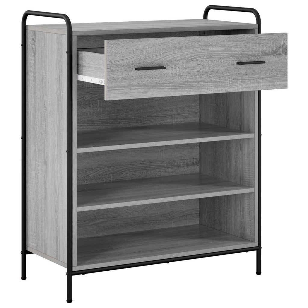 vidaXL Szafka na buty 76 x 36,5 x 93 cm Drewno inżynieryjne