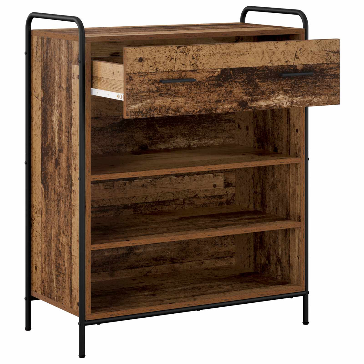 vidaXL Szafka na buty 76 x 36,5 x 93 cm Drewno inżynieryjne