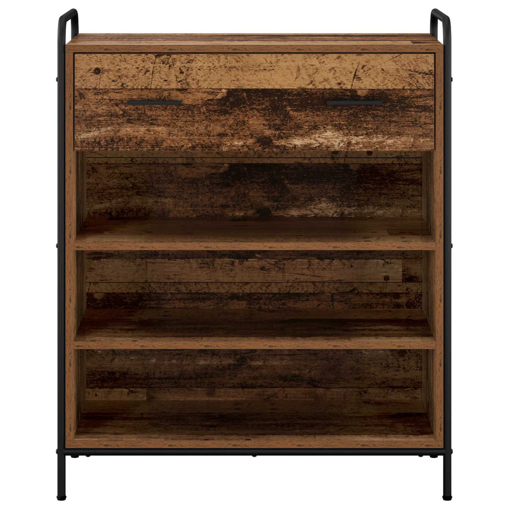 vidaXL Szafka na buty 76 x 36,5 x 93 cm Drewno inżynieryjne