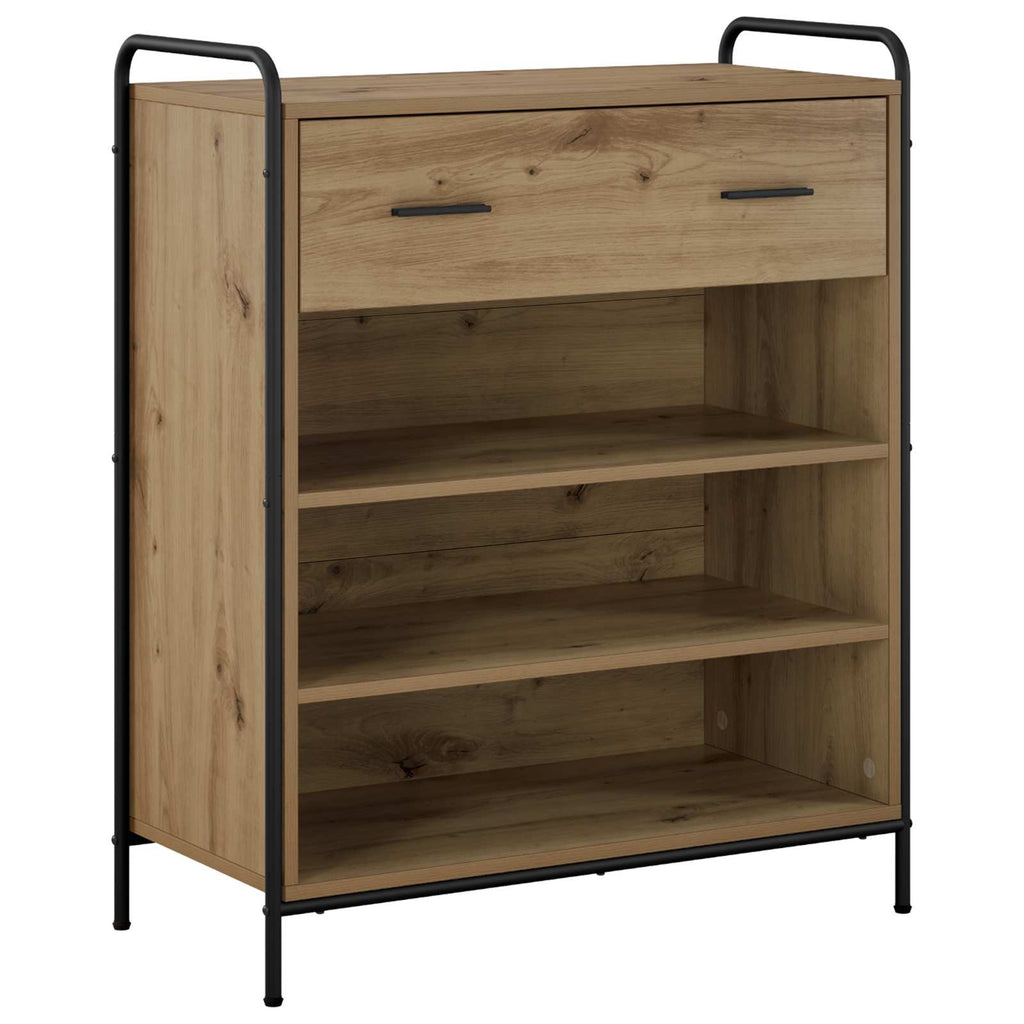 vidaXL Szafka na buty 76 x 36,5 x 93 cm Drewno inżynieryjne