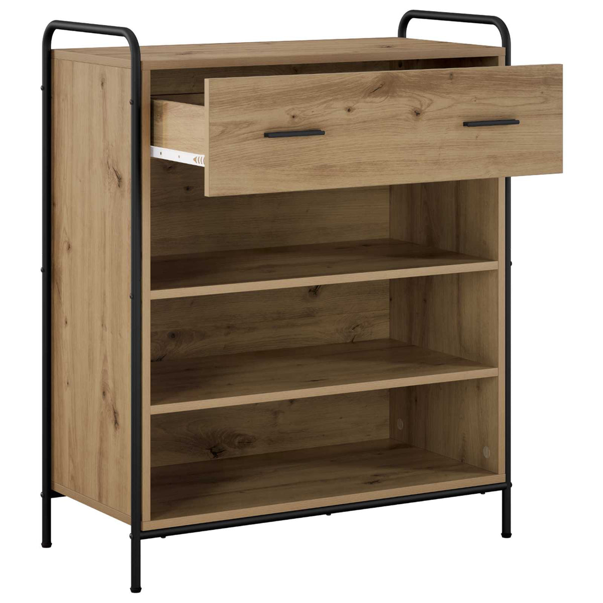 vidaXL Szafka na buty 76 x 36,5 x 93 cm Drewno inżynieryjne