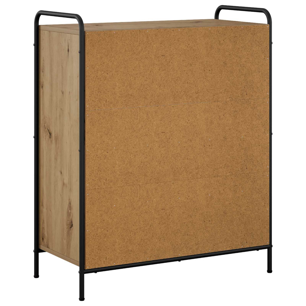 vidaXL Szafka na buty 76 x 36,5 x 93 cm Drewno inżynieryjne