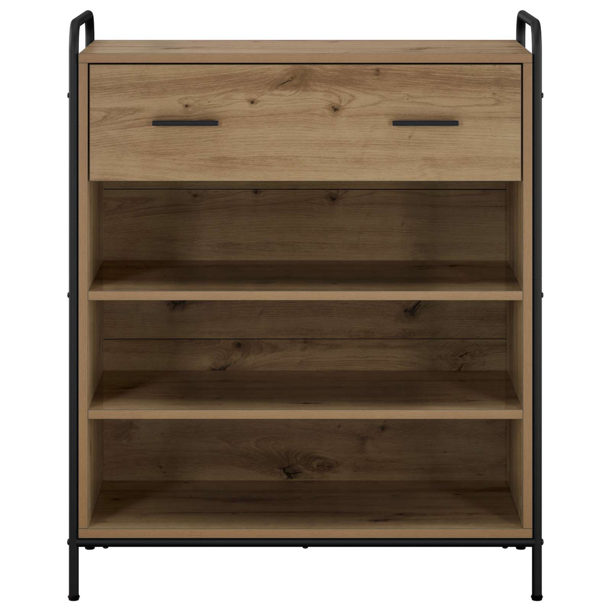 vidaXL Szafka na buty 76 x 36,5 x 93 cm Drewno inżynieryjne
